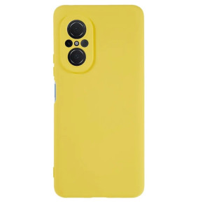 Луксозен силиконов гръб ТПУ ултра тънък МАТ PREMIUM CASE за Huawei Nova 9 SE жълт 